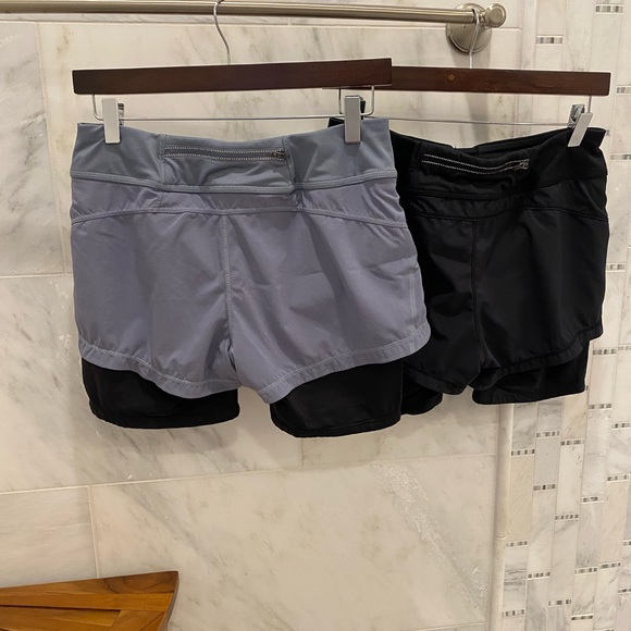 Set of 2, running/workout shorts with built-in liners by Athleta - Picture 2 of 8